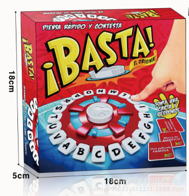 Explosión transfronteriza material ABS loco alfabeto juegos de mesa juegos de mesa interactivos giradiscos juguetes de puzzle para niños image 7