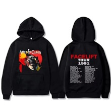 Fashion Rock Band Alice in Chains Face Lift Tour 1991 Hoodie