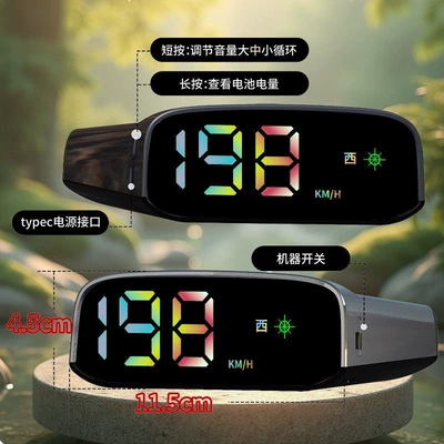 Universal Car Navigation Locator – Vehicle HUD - solar-hud-head-up-display-color-model