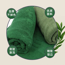 0RKW批发军绿色训练制式枕巾宿舍内务枕头巾加厚柔软透气枕头巾一