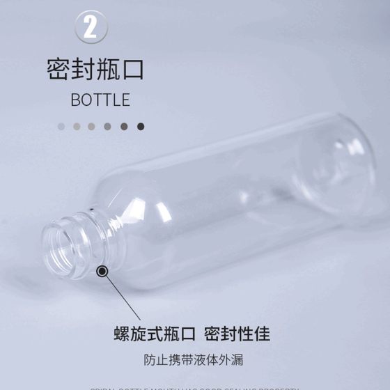 Manufacturer's Ready Stock 30ml Pet Transparent Spray Bottle Small Spray Head Fine Mist Spray Bottle Portable and Large Quantity Preferential