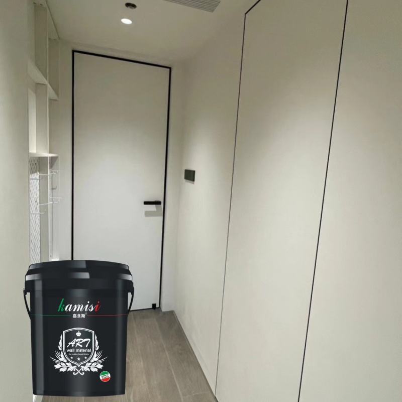 厂家批发 嘉美斯玛曼奴无机灰泥艺术漆 石桦奴工业风肌理漆