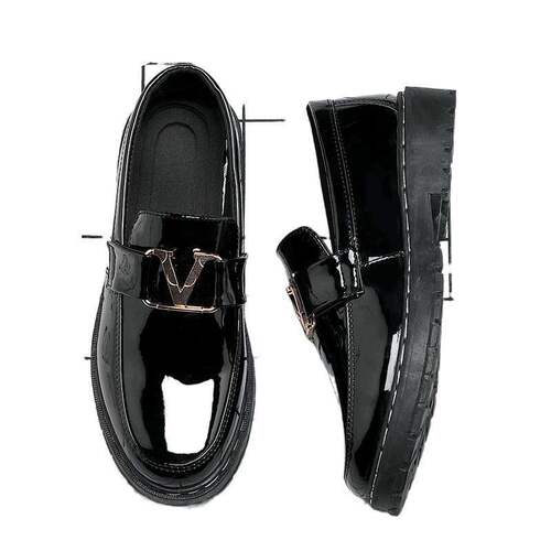New Spring Slip-on Men's Soft Sole Casual Fashionable Durable Breathable Height Increasing Shoes