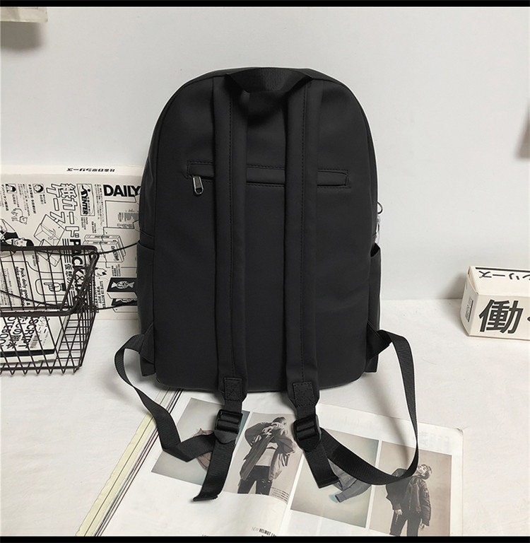 Schoolbag Korean Version Of The Large-capacity Travel Simple Backpack New Fashion Student Backpack display picture 23