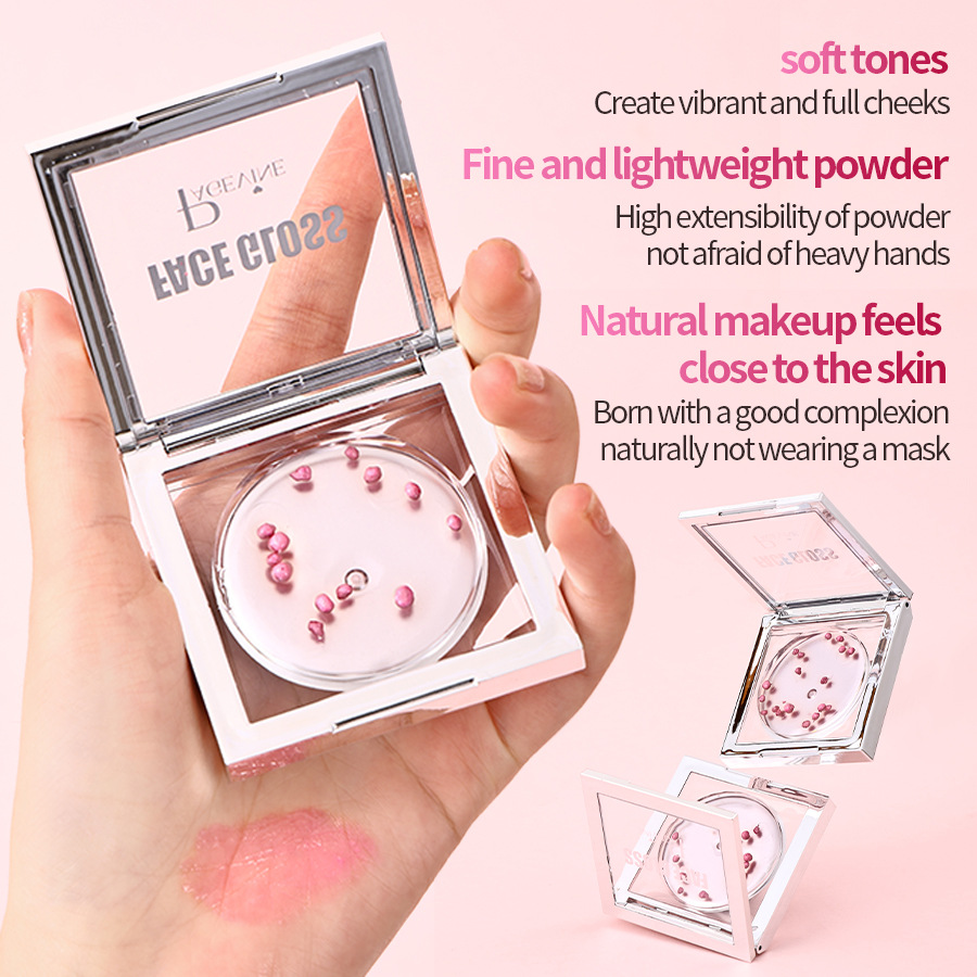 Transfronterizo PAGE VINE de alta calidad cosméticos duraderos impermeables antiperspirantes veganos faciales brillantes bacterias bandeja de blush
