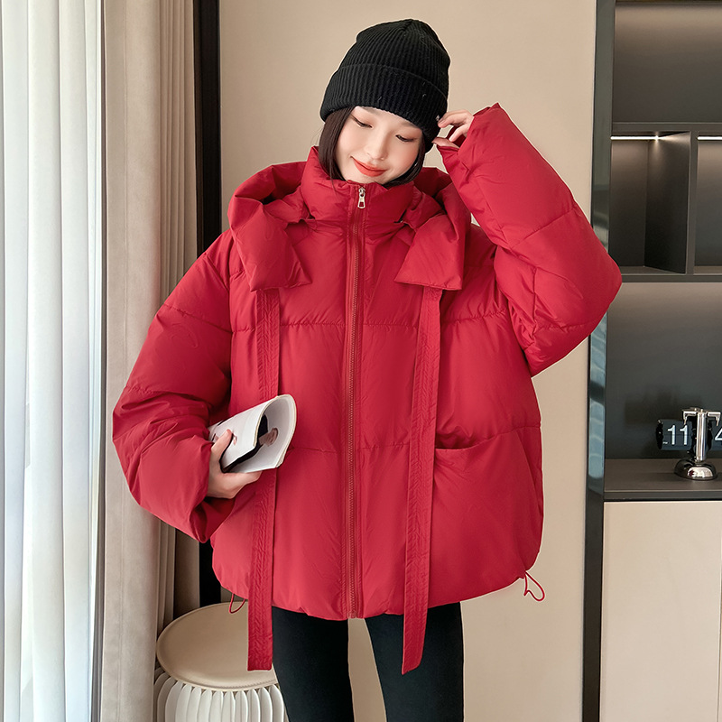 Abrigo de algodón transfronterizo 2025, otoño y invierno, Europa y América, nueva chaqueta de algodón, chaqueta de algodón suelta, chaqueta de algodón suelta, chaqueta de algodón suelta, chaqueta de algodón suelta image 8