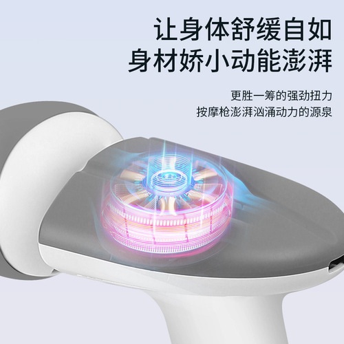 Mini Fascia Gun Home Massager Fitness Electric Impact Gun Portable Cervical Massager Muscle Relaxer
