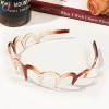 Wavy amber headband