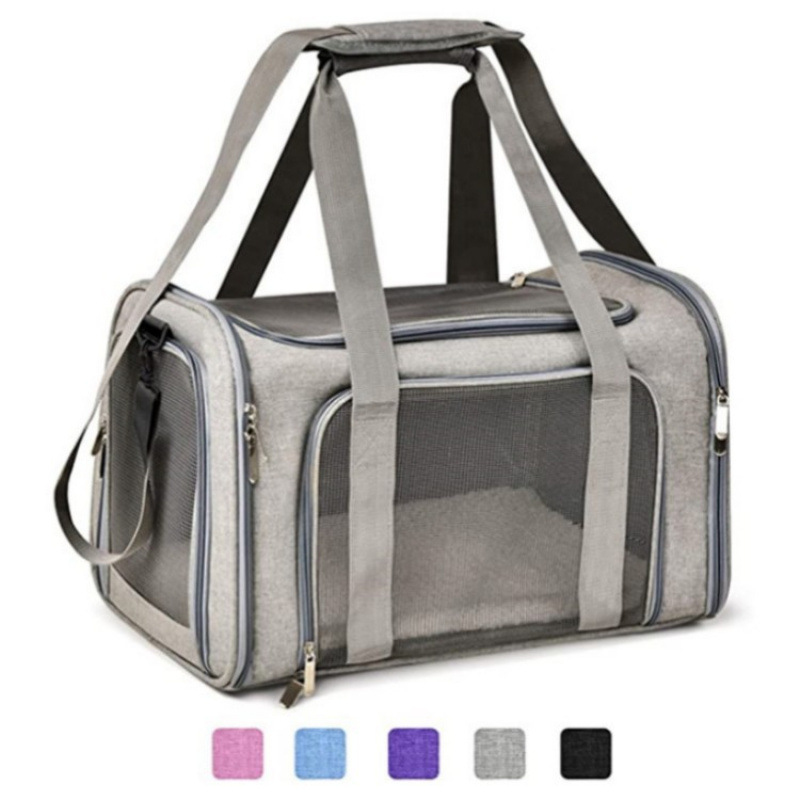 Mochila Portátil para Mascotas de Tela Oxford, Transpirable, para Mascotas y Viajes image 1