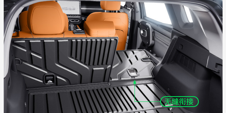 Suitable for Great Wall H10 trunk mat TPE26 model five/six-seater integrated trunk mat car modification floor mat accessories