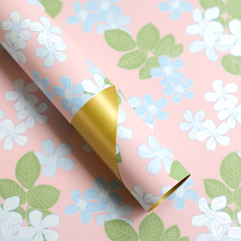 Polvo de rosa; 57 * 57cm 20 hojas / paquete