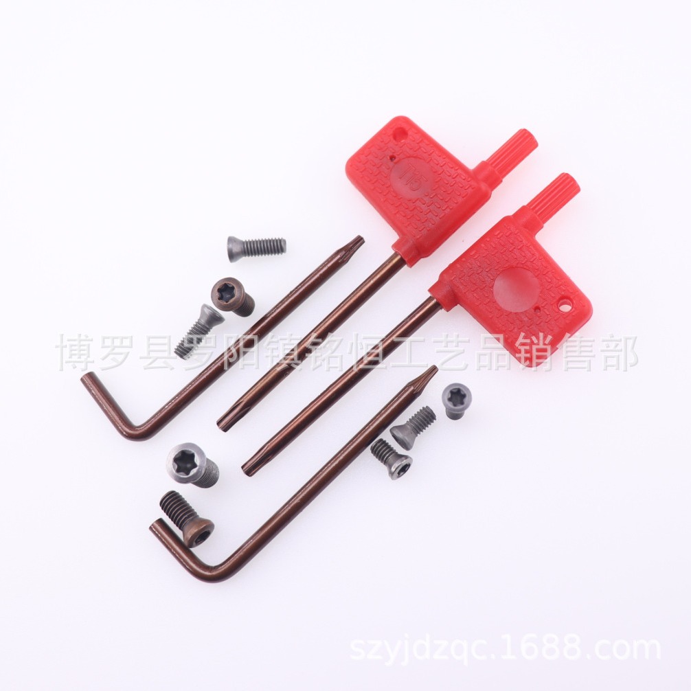 梅花螺丝拆缷高强度扭转力不易滑牙红旗型梅花扳手数控刀具配件