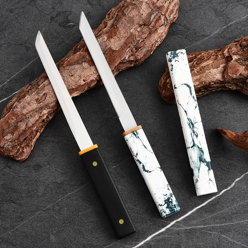 Nuevo cuchillo de fruta afilado de acero inoxidable en el mercado, herramienta de cuchillo multifuncional portátil y conveniente para exteriores