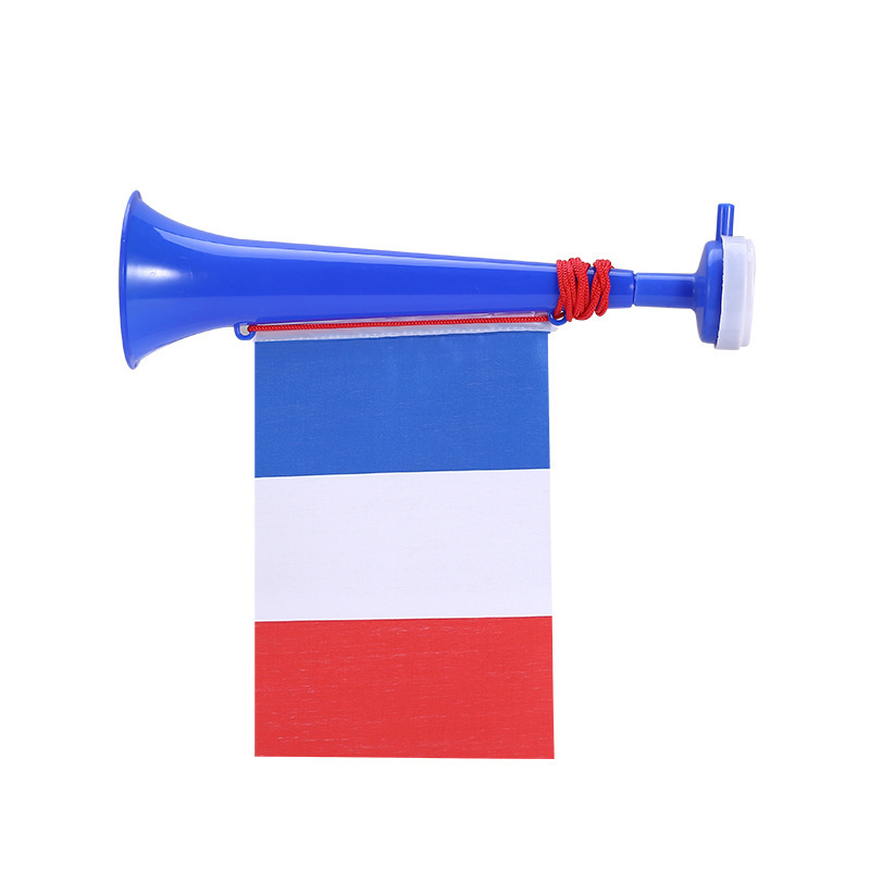 Copa del Mundo atmósfera de fanáticos reabastecimiento de aire bocina de torneo reabastecimiento props juguetes de plástico al por mayor