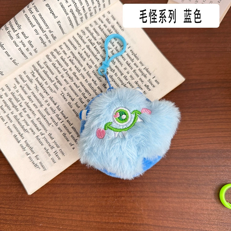 Милый маленький кошелек, украшения, мультяшный кулон, наушники, сумка-органайзер, украшение для сумки, плюш, оптовая продажа