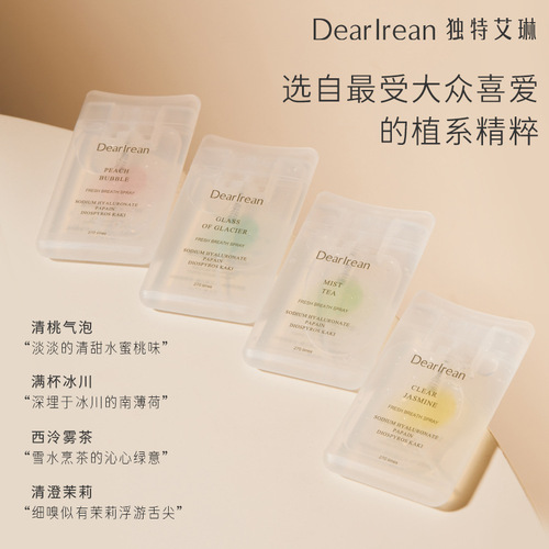 DearIrean Unique Irene Mouth Spray Oral Freshener Spray Girl Perfume Breath Freshener Portable 