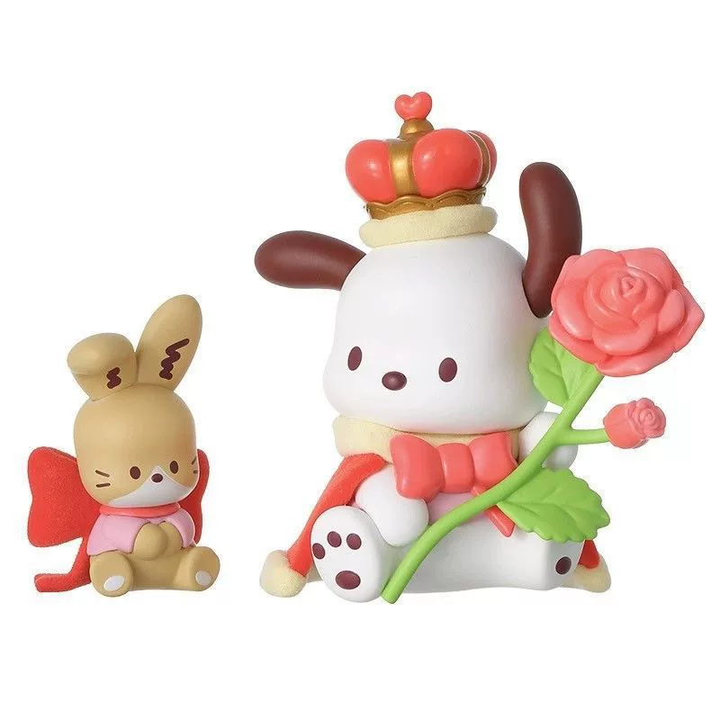 Минифигурка Sanrio Pochacco, коллекционная игрушка в слепой коробке 7–9 см, подарок на день рождения