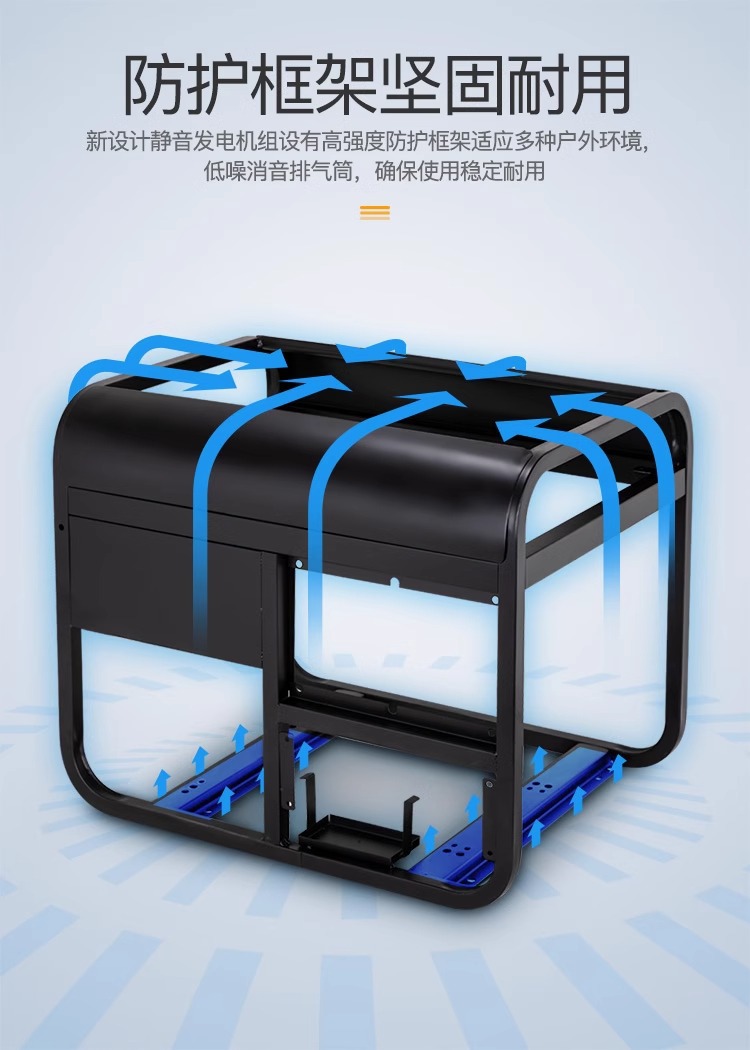 10 kW gasoline generator household outdoor 220V380V single-phase three-phase 3/5/6 kW 8KW engine