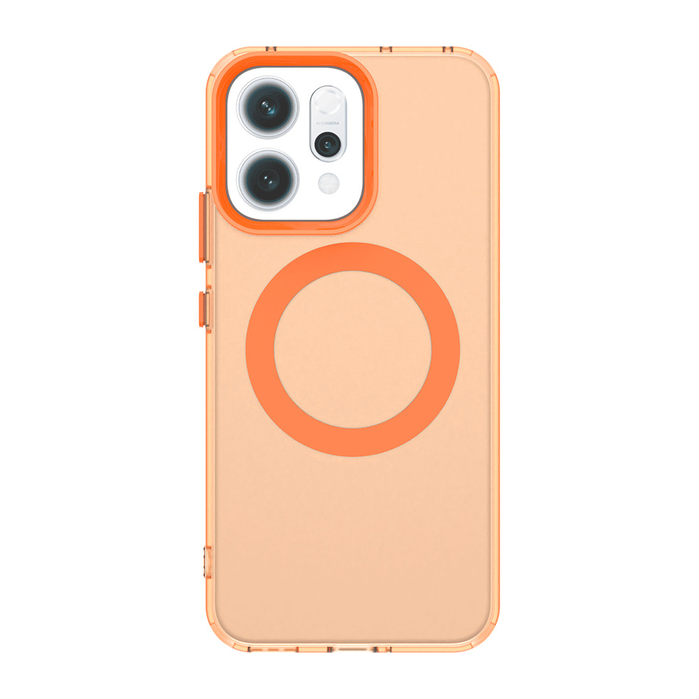 Funda Magnética Esmerilada para OPPO Reno 14 Pro/Reno 14F/K13 de TPU, Absorción Magnética y Anti-Caída image 13