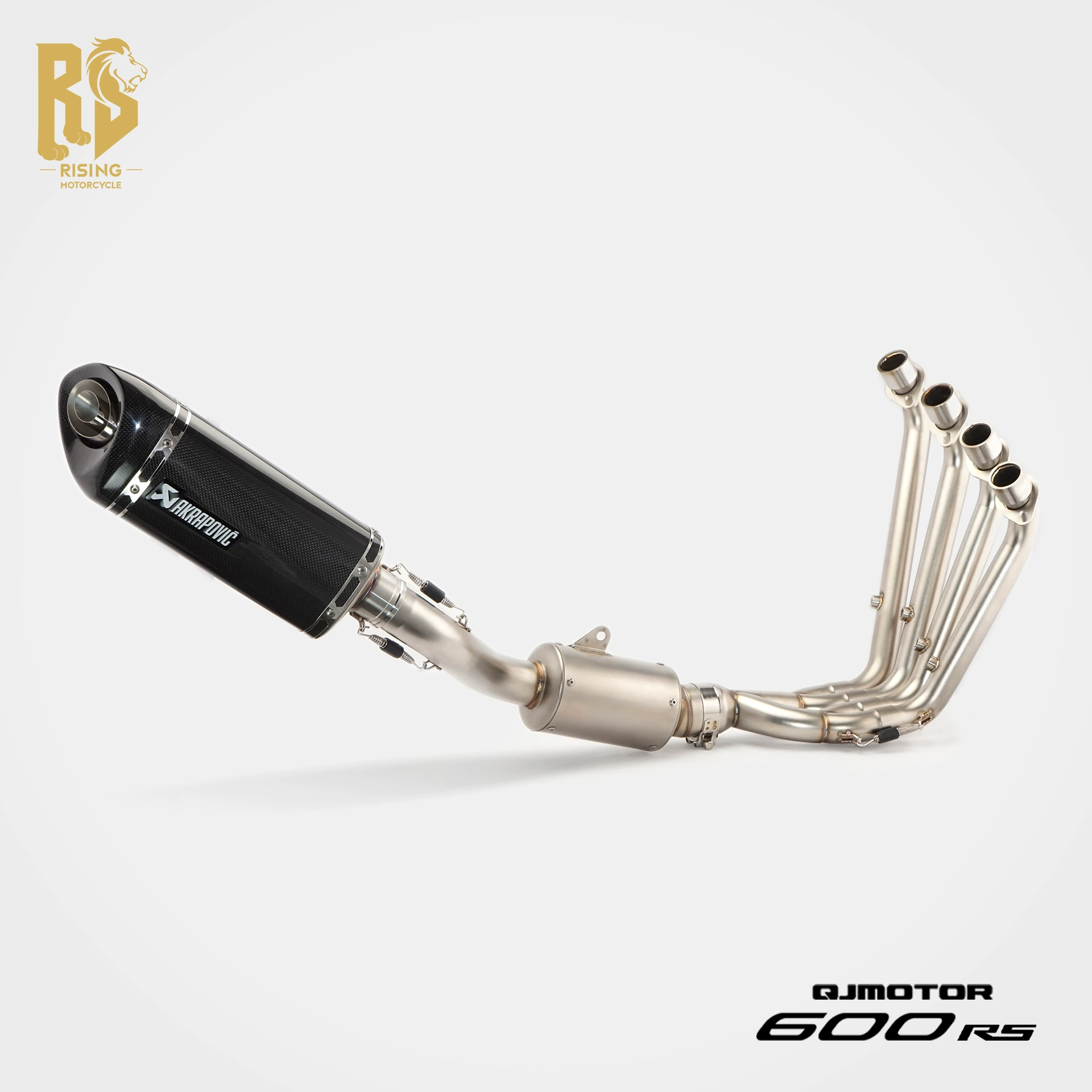 Оригинальная RS подходит для Sai 600RS, модифицированная нержавеющая сталь K11, углеродное волокно, полноразмерная боковая выхлопная труба 51 мм