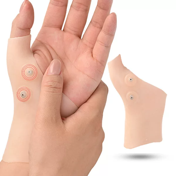Manufacturer Silicone Magnet Wrist Gloves Finger Wrist Twist Fixed Men's and Women's Keyboard Wrist Tendon Sheath Sheath Wholesale