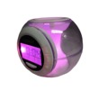 Source manufacturer provides a mini alarm clock specific alarm clock small night light alarm clock LED clock 7 color clock music clock