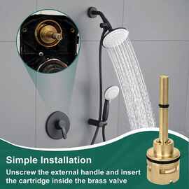 1套 颜色：图片色 材质：金属 适用于 Delta 水龙头阀体 R11000