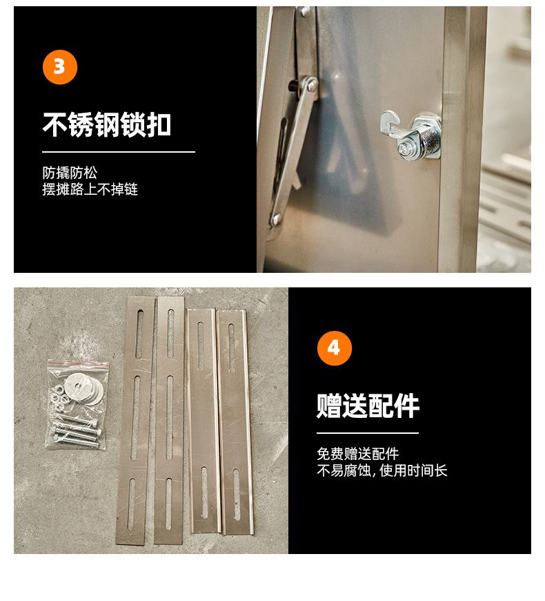 Electric Vehicle Stall Box, Night Market Barbecue Stall Box, Popular Stall Setup Tool, Motorcycle Sausage Grill Stall Trunk