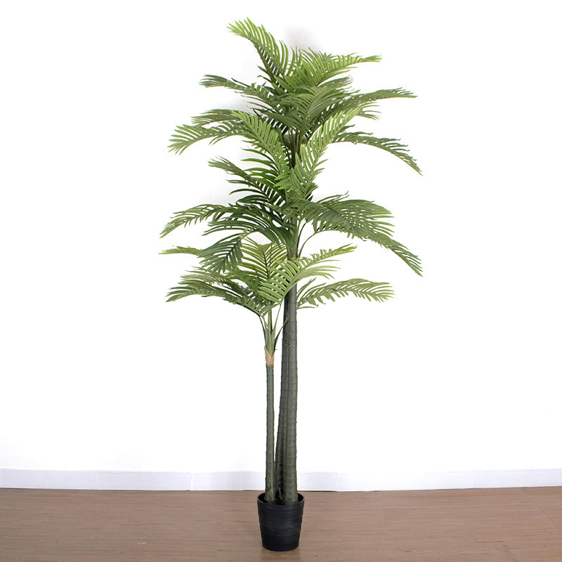 Sala del hotel Planta de simulación Palmera Árbol de coco Gran anchoa Bonsai Decoración de interiores Langshu Árbol de girasol