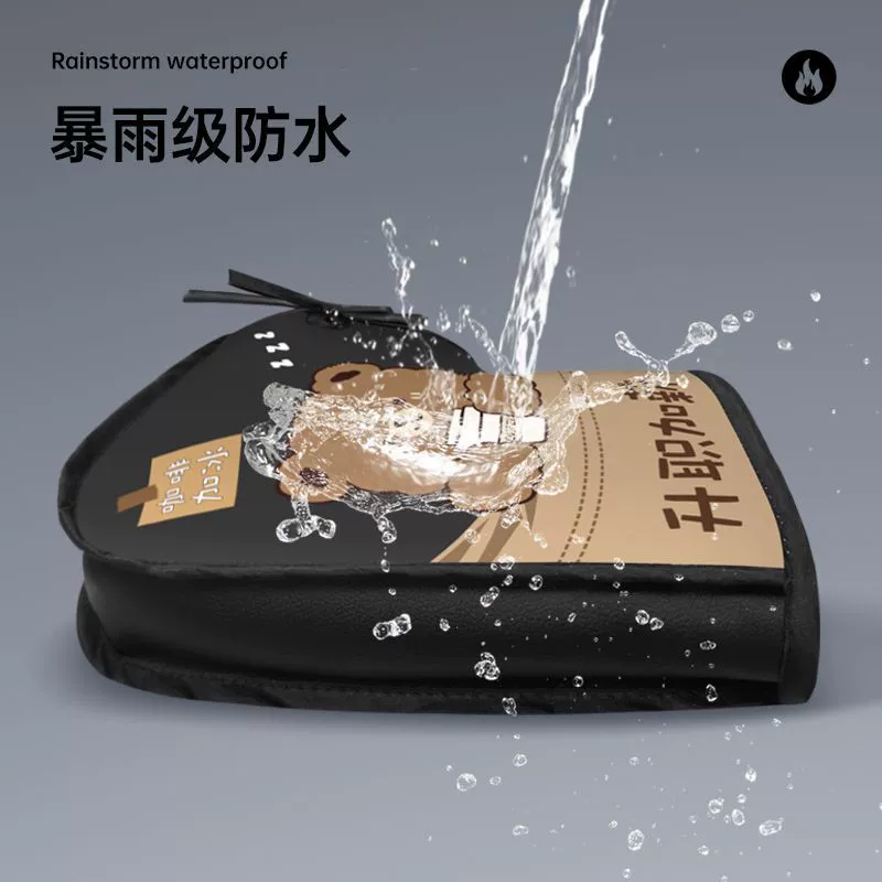 Winter electric car, pen, windproof handle, keep warm gloves, increased thickness
