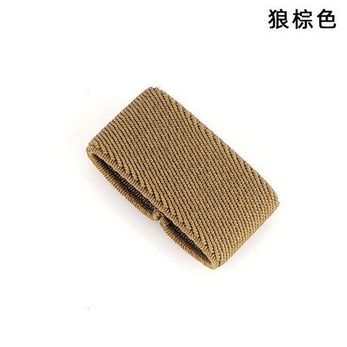 New thickened waistband elastic ring multi-color twill elastic fixed trouser belt finger ring manufacturer wholesale