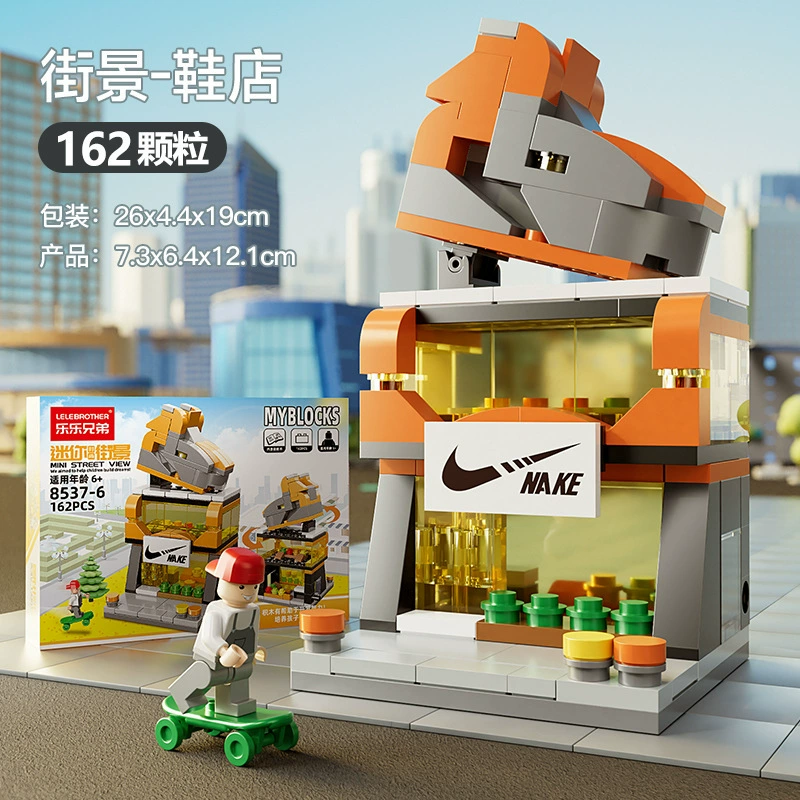 Братская LEGO-конструктор, детский ресторанный вагон, дом, транспорт, головоломка, игрушка