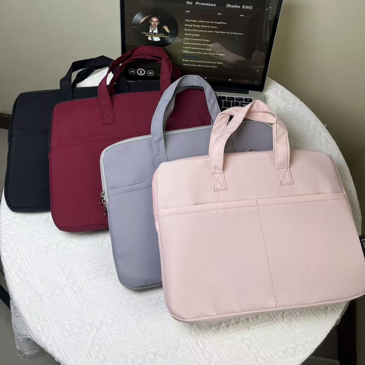 Korean Lightweight Laptop Sleeve 11inch iPad Tablet Case 14inch Student Notebook Storage Bag