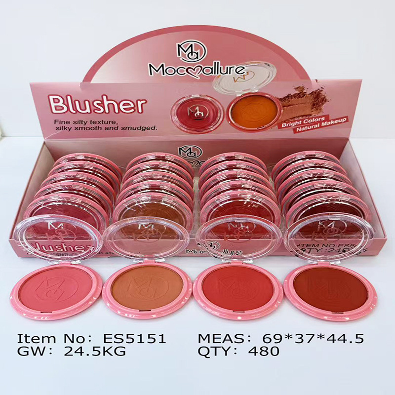 Paleta de Polvo Compacto y Rubor Multiuso Iluminador para Maquillaje Facial image 9