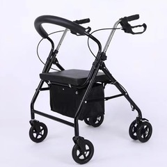 老人歩行器手押し車はカートに乗ることができます。
