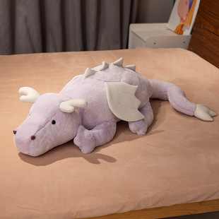 Dinosaur Plush Toy Cartoon Animal Doll Plush Bedside Pillow