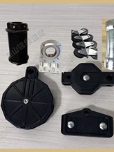 大棚空中草莓升降配件绕线桶轴承座支架配件遮阳网传动滑轮定卡扣