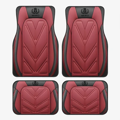 Amazon Cross-border TEMU Nordic | Avtomobil döşəmə paspasları - dsn-foot-pad-58-3344-two-piece-set