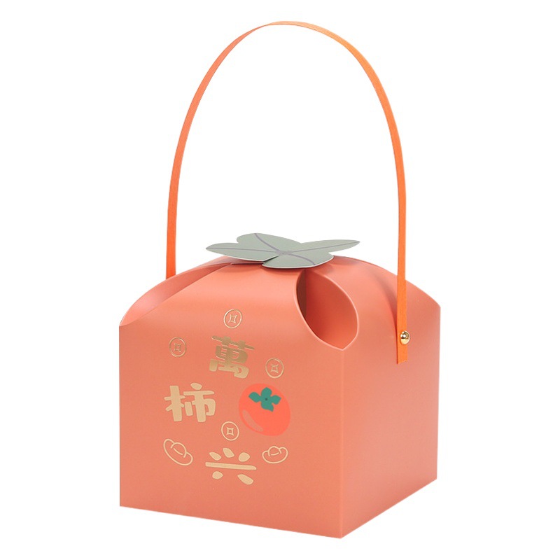 2024 Año Nuevo caja de regalo de embalaje de galletas con regalo de mano nougat copo de nieve crujiente caja de arroz glutinoso barco caja de dulces ventas directas