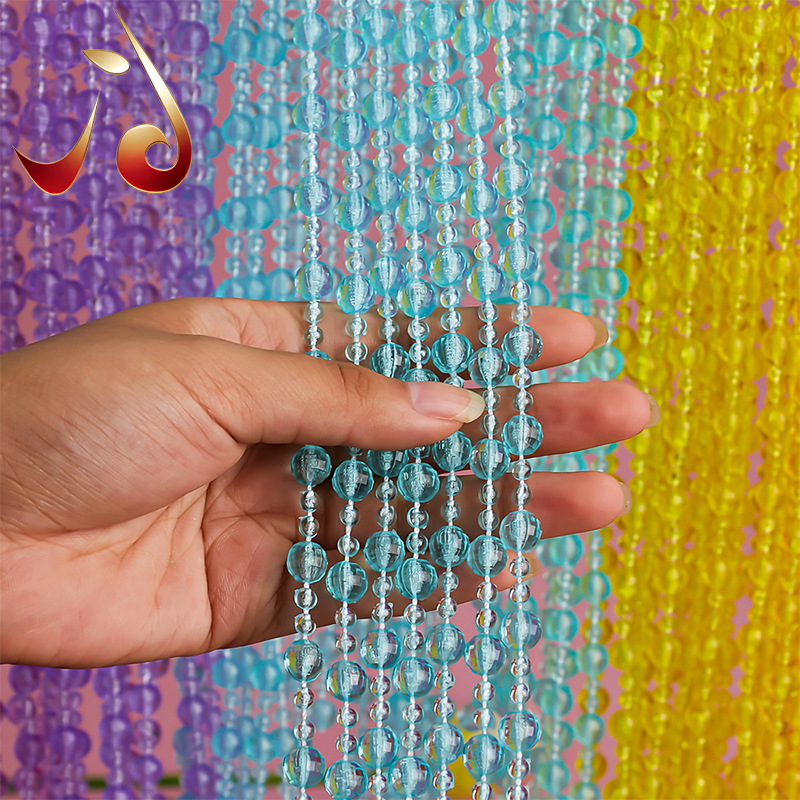 Acrylic Line Curtain Bead Curtain Bead Chain Wedding Crystal Road Lead Ceiling Decoration Imitation Crystal Christmas Tree Decoration Bead Chain