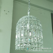 新款跨境法式水晶灯具复古走廊过道设计师款个性轻奢衣帽间吊灯