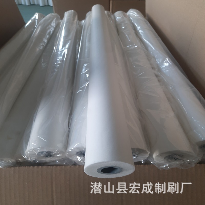 工业吸水海绵辊耐酸碱PPPVA海绵滚轮玻璃清洗机棒线路板蚀刻
