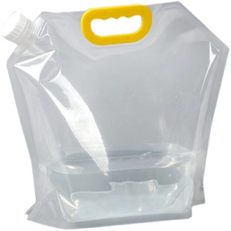 bolsa de agua portátil de almacenamiento de agua de campamento al aire libre escalada portátil plegable turismo plástico blando almacenamiento de agua de gran capacidad de espesamiento image 6