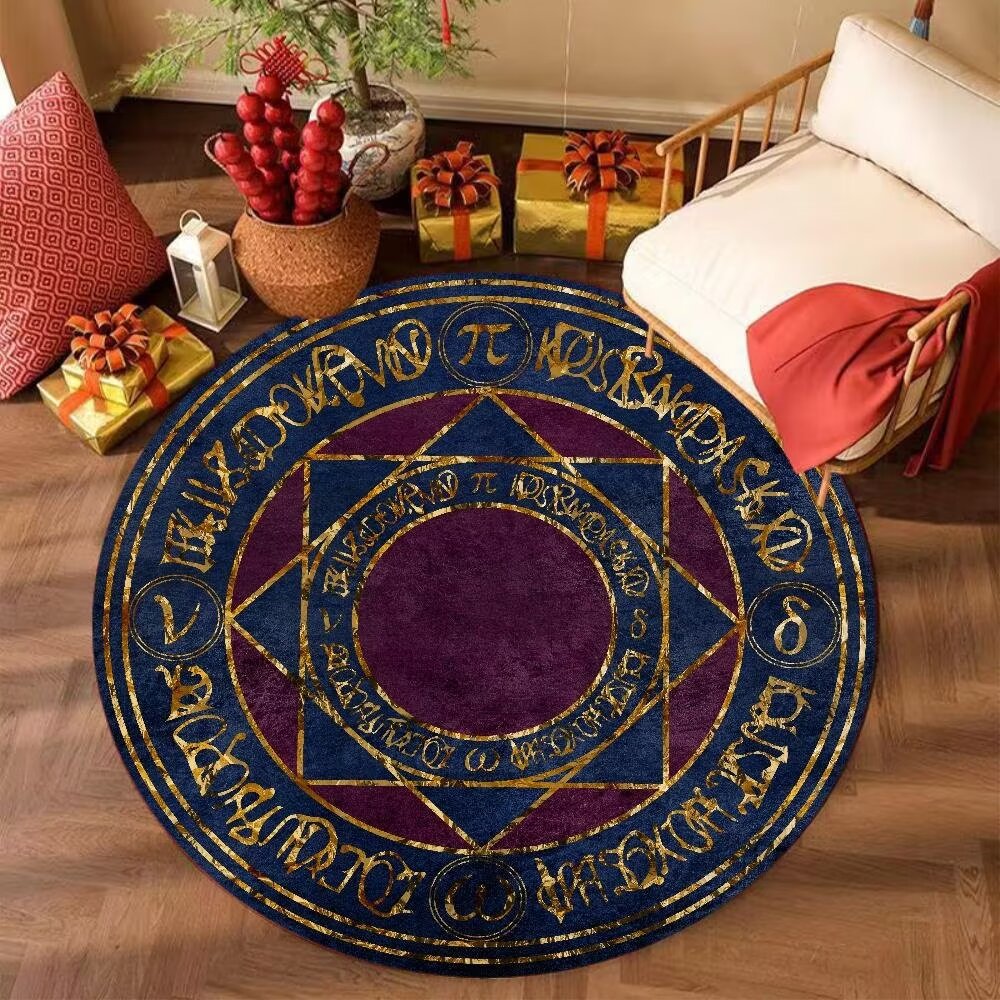 둥근 바닥 매트 3-33