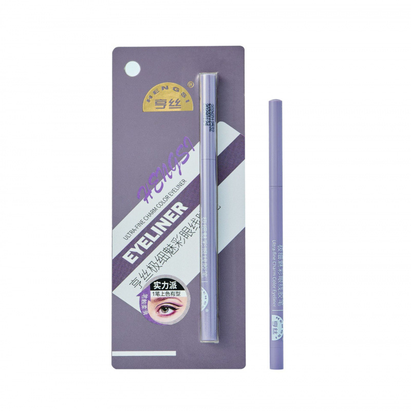 Hensie encantador delineador de ojos de color natural no se desvanece seda lisa maquillaje impermeable delineador de ojos de maquillaje al por mayor