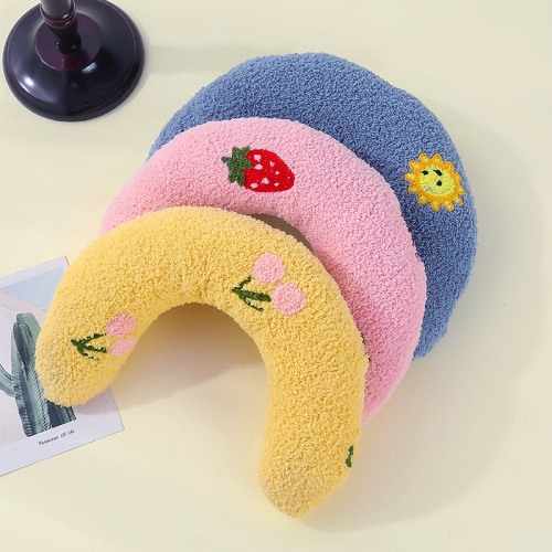 Pet dog sleeping pillow, cute u-shaped pillow, cervical vertebra protection deep sleep dog and cat pillow wholesale