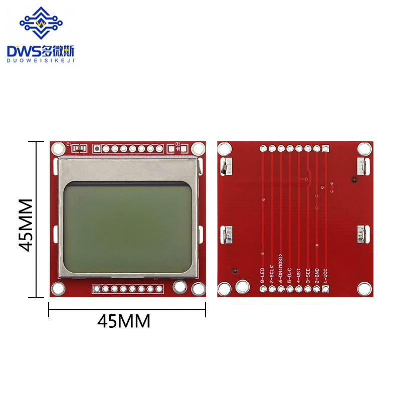 Nokia 5110 LCD 红屏 液晶屏模块
