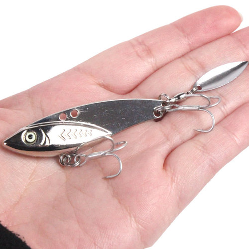 5g-30g Beihu No. 1 Low Center of Gravity Long-range VIB Zinc Alloy Metal Lure Fishing Bait Freshwater Sea Bass Tucked Mouth