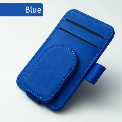 Car Glasses Clip, Car Car Glasses Clip/Bill Clip - blue