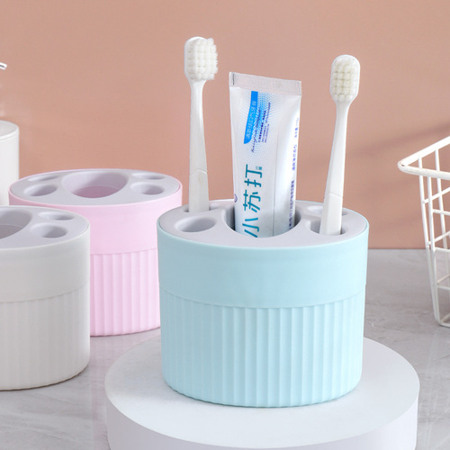 Bathroom table-top toothbrush holder household wash rack toothpaste toothbrush storage rack storage rack manufacturer wholesale